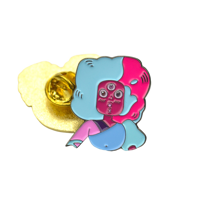 China Manufacturer Brooch Cartoon Hard Soft Enamel Lapel Pin Custom Metal Pin Badge Free Sample