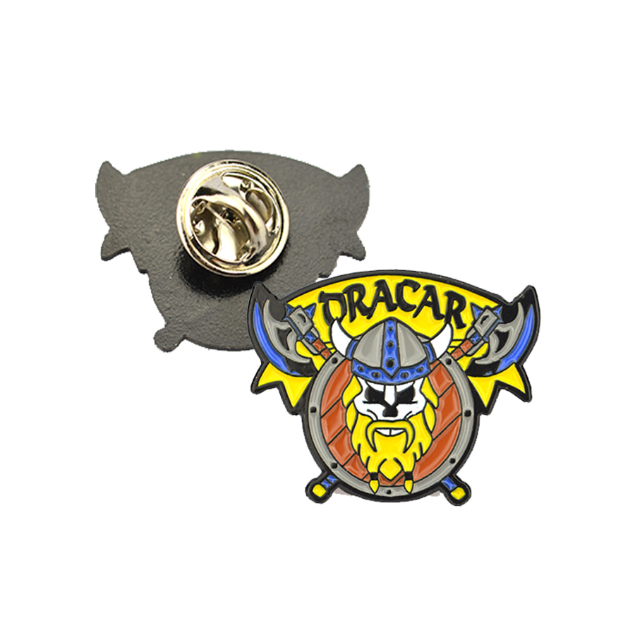 Free Design Fashion Cartoon Metal Badge Custom Logo Lapel Pin Anime Enamel Pins Bulk