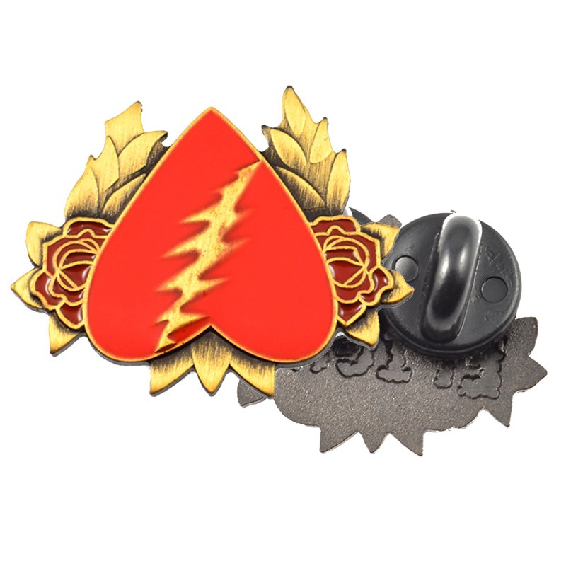 Wholesale Custom Logo Metal Pin Badge Hard and Soft Enamel Lapel Pins from Manufacturer for New Year Occasions