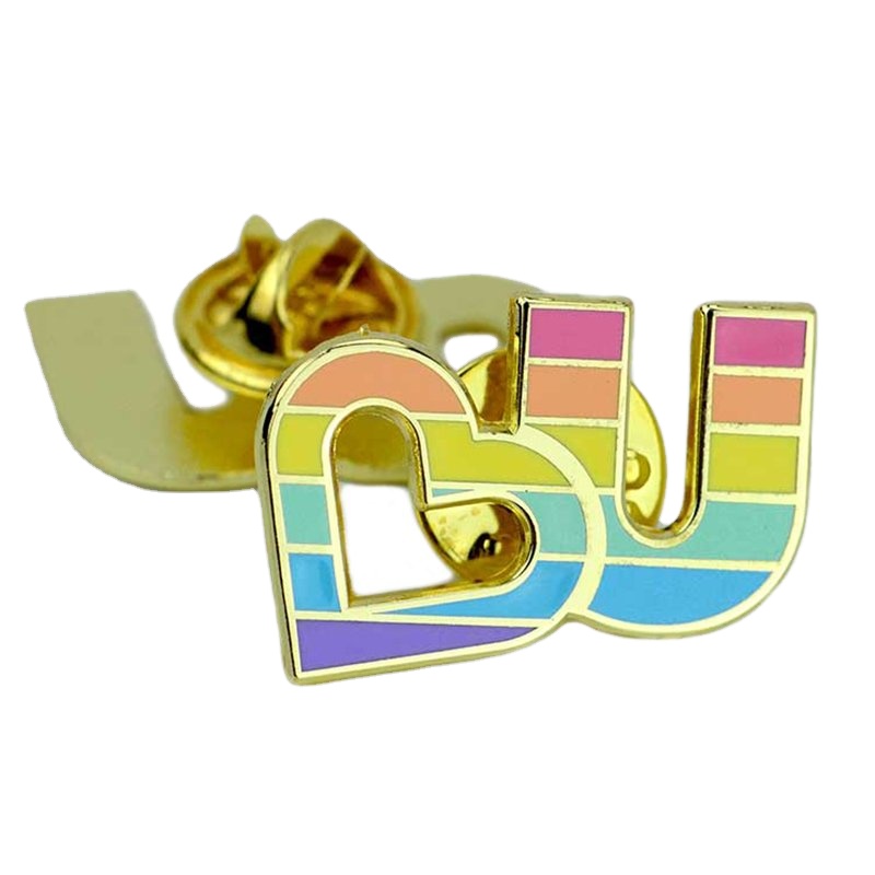 Wholesale Custom Logo Metal Pin Badge Hard and Soft Enamel Lapel Pins from Manufacturer for New Year Occasions