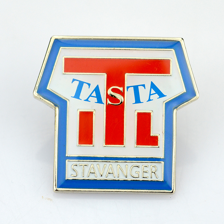 High Quality Souvenir Custom Logo Metal Hard Enamel Badge Fashion Decorative Lapel Pins For Clothes