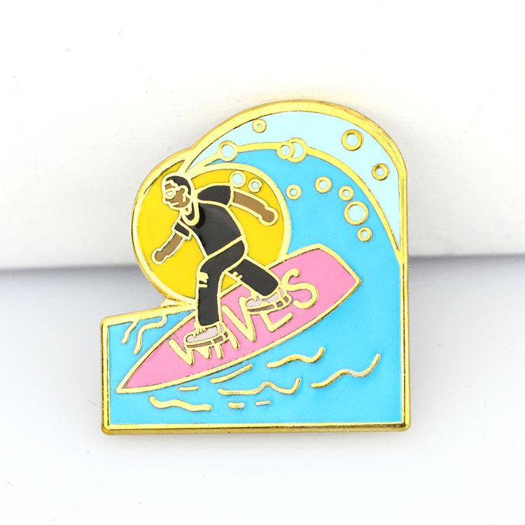 High Quality Customized Cute Badge Design Personalized Logo Soft Enamel Lapel Pin Custom Pins No Minimum