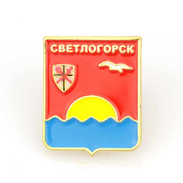Custom Logo Badge No Minimum Metal Pins Factory Wholesale Metal Soft Enamel Pins