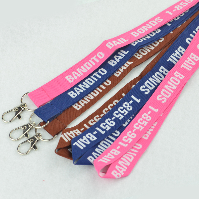 2025 Customized Design Logo Lanyards Strap Sublimation Custom Keychain Lanyard