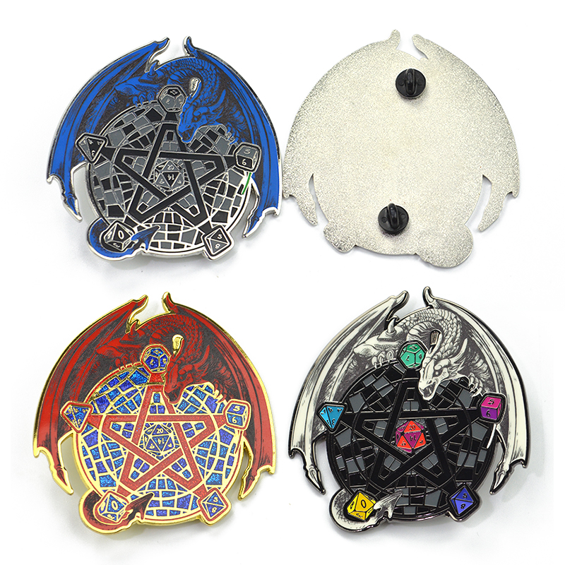 Wholesale Custom Logo Soft Enamel for Lapel Pin Badges Anime Metal Crafts