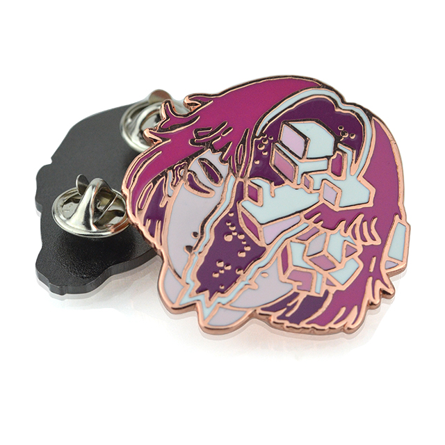 Factory Wholesale 3D Soft Enamel Pin Logo Badge Custom Metal Security Souvenir for Clothes Cap