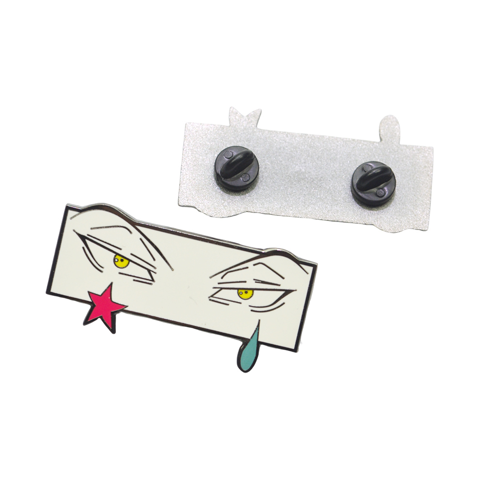 High Quality Custom Logo Cartoon Metal Pin Soft Enamel Badge Promotional Lapel Pins