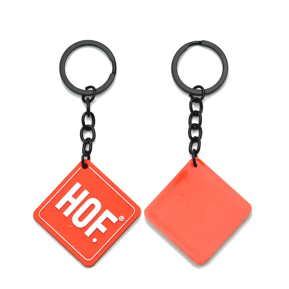 Wholesale Custom Logo Keychain Star Shape Cartoon Silicone and Soft PVC for Business Gifts
