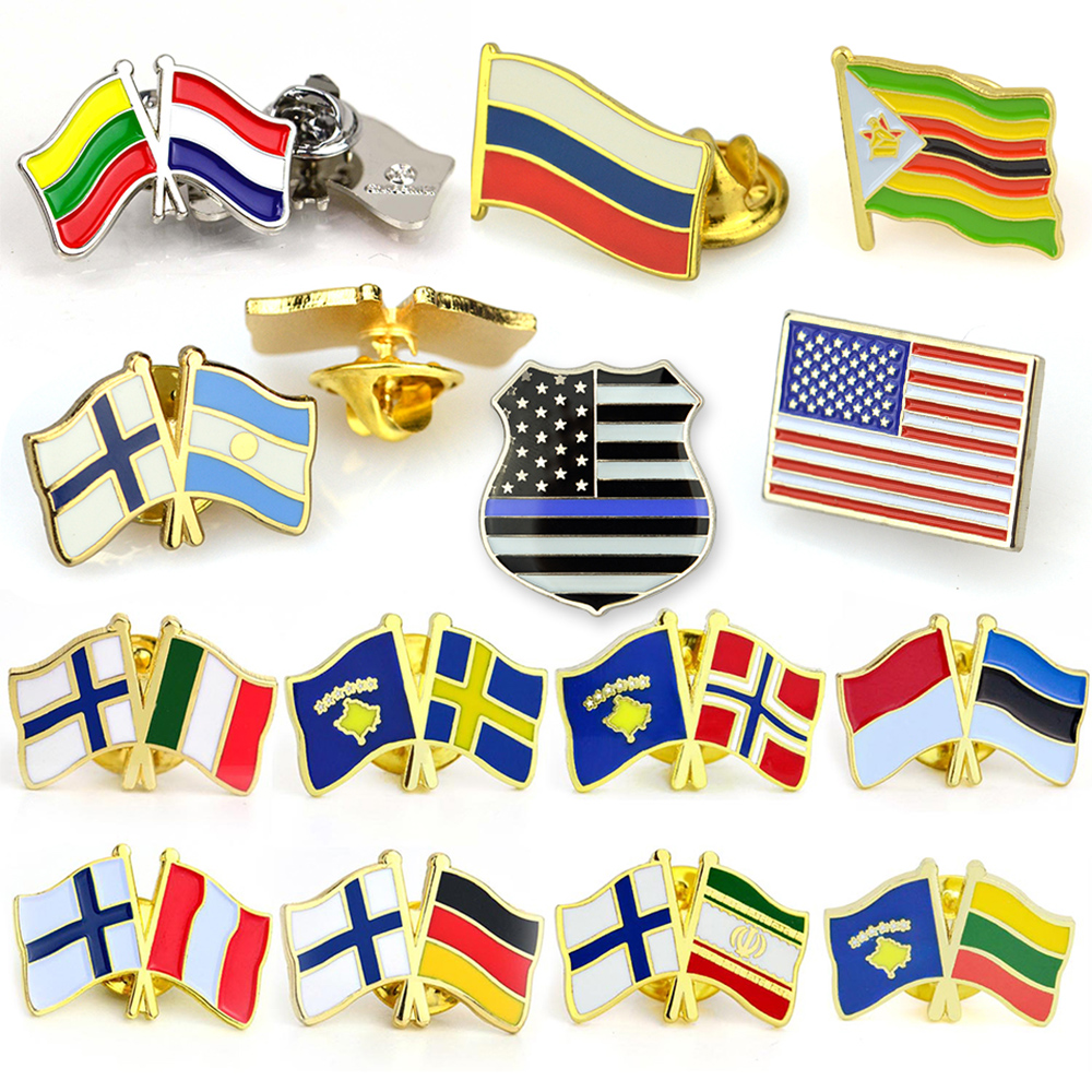 Free Sample Custom Logo Soft Enamel Pin Metal Lapel Pins Printed Cartoon Badges