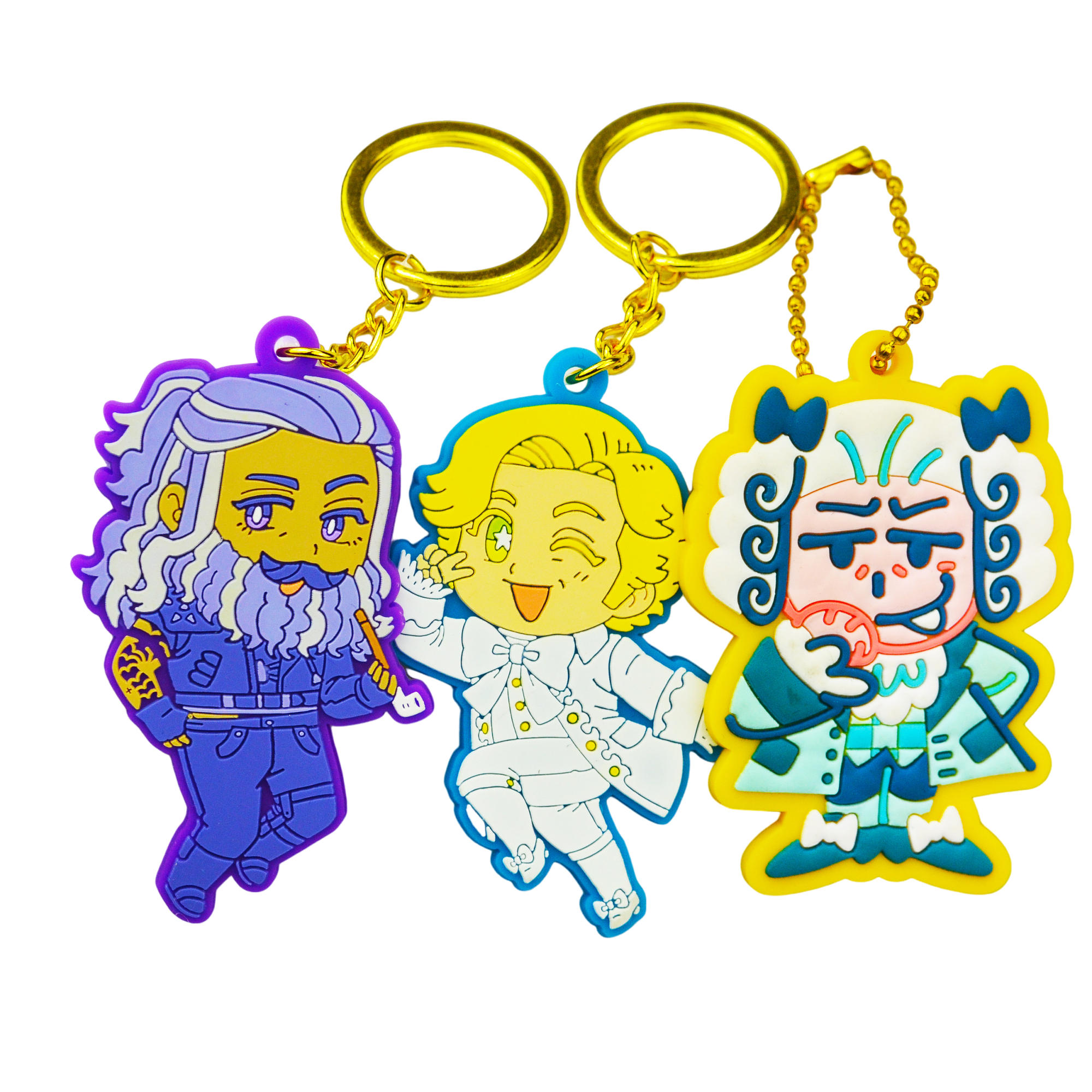 Wholesale Anime Key Chain High Quality Custom Logo PVC Keychain Promotional Gifts