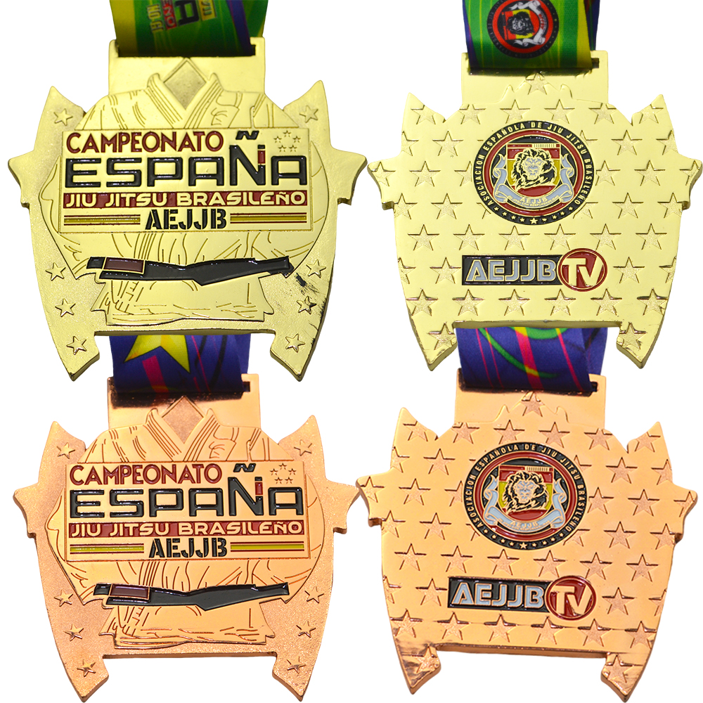 Personalized Customizable Logo Awards Blank Metal Medallion Trophies Sports Award Medals Engraved Die Casting
