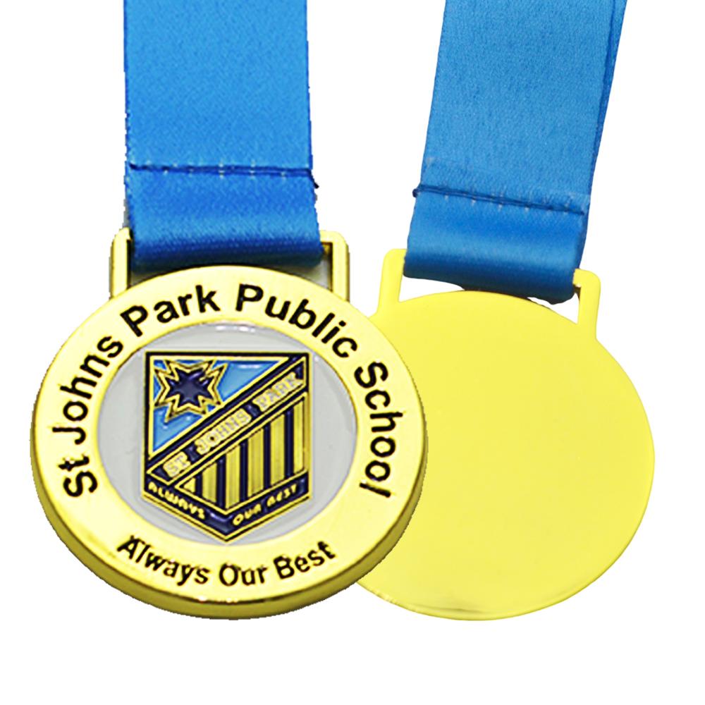 Personalized Customizable Logo Awards Blank Metal Medallion Trophies Sports Award Medals Engraved Die Casting