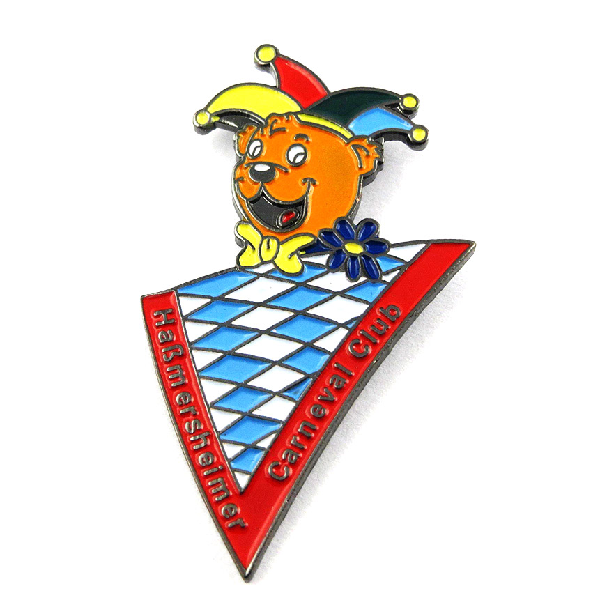 High Quality Souvenir Custom Logo Metal Hard Enamel Badge Fashion Jersey Decorative Lapel Pins for Clothes