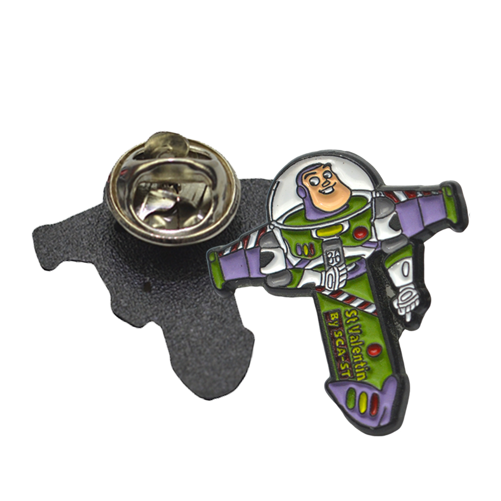 Manufactured Wholesale Amine Cute Lapel Pin Custom Metal Soft or Hard Enamel Badge Pin