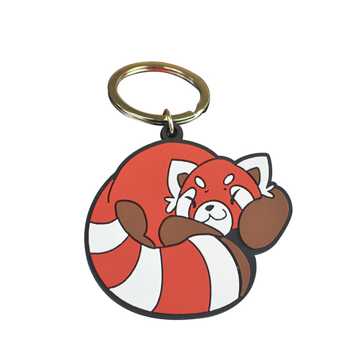 Promotion Manufacturer Custom 2D 3D Letter Cartoon Rotating Keyring Hard Enamel Heart Shape Metal Keychain