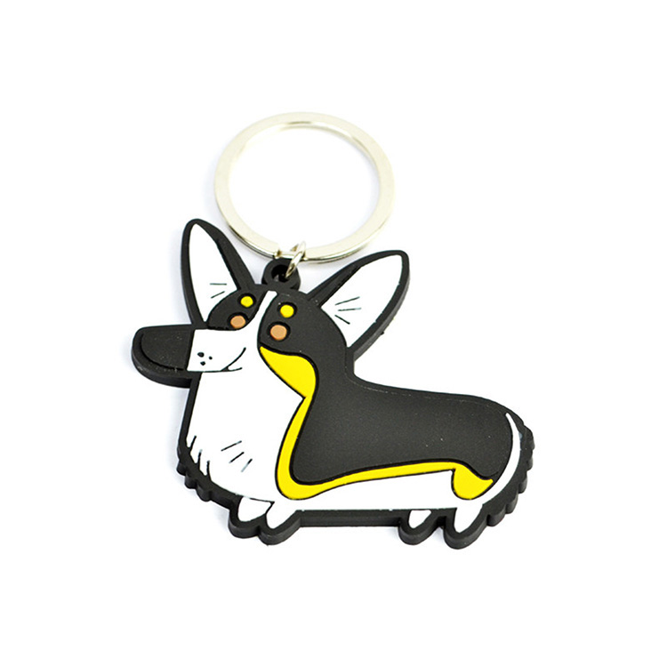 Promotion Manufacturer Custom 2D 3D Letter Cartoon Rotating Keyring Hard Enamel Heart Shape Metal Keychain