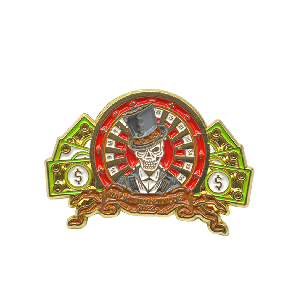 Custom Logo Advertising Enamel Pins-Metal Hard Soft Lapel Pins Wholesale Anime Cartoon Fashion Design