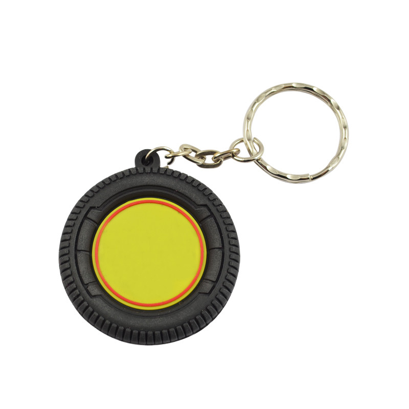 Free Sample High Quality Directly Sell Wholesale Business Advertisement Gifts Silicone Soft Rubber Pvc Keychains
