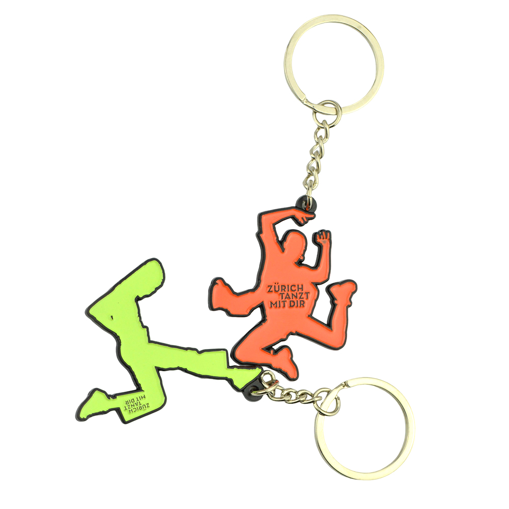 Factory Custom Personalized Metal Keychain Cartoon Keychains Pendants Custom Made Design Cute Key Chain for Gift Use