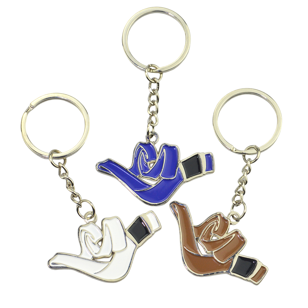 Factory Custom Personalized Metal Keychain Cartoon Keychains Pendants Custom Made Design Cute Key Chain for Gift Use