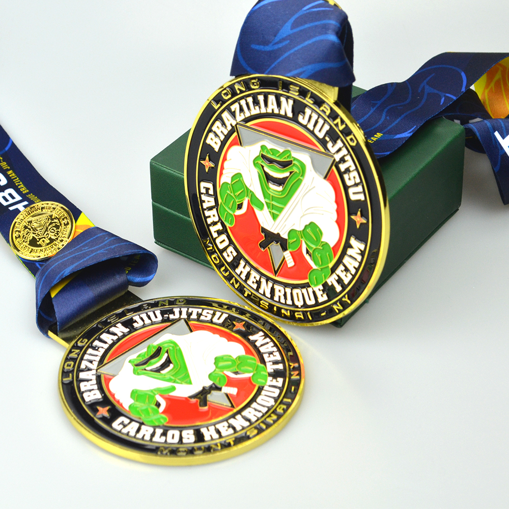 Custom Logo 2D Sports Medal Medals Champions Awards with Ribbon Graduation Souvenir Gifts