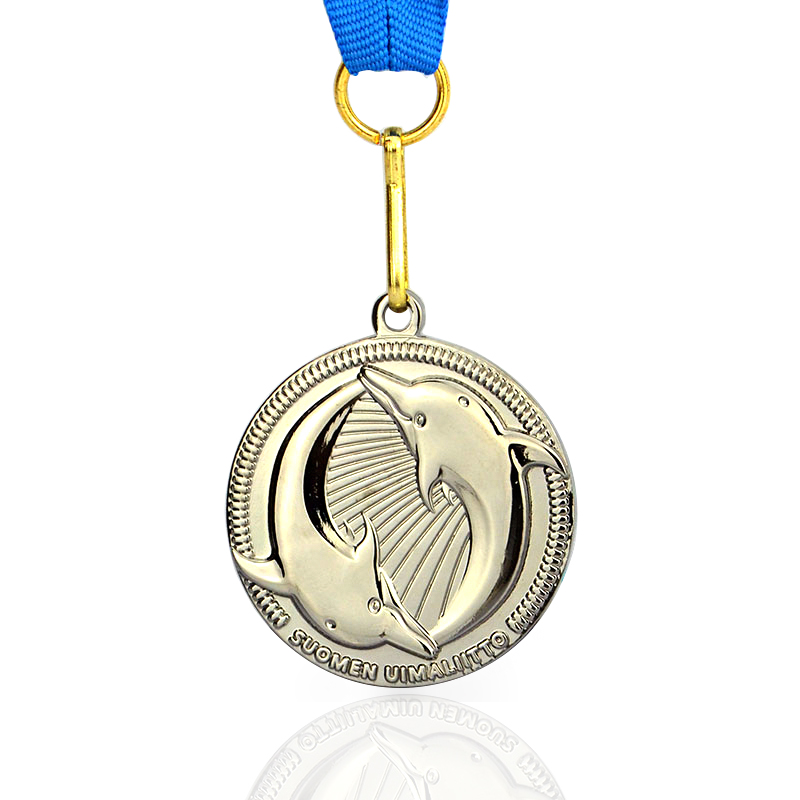 Customized Logo 2D Zinc Plated Die Cut Sport Medallion Metal Hollow Medals for Souvenir and Gift