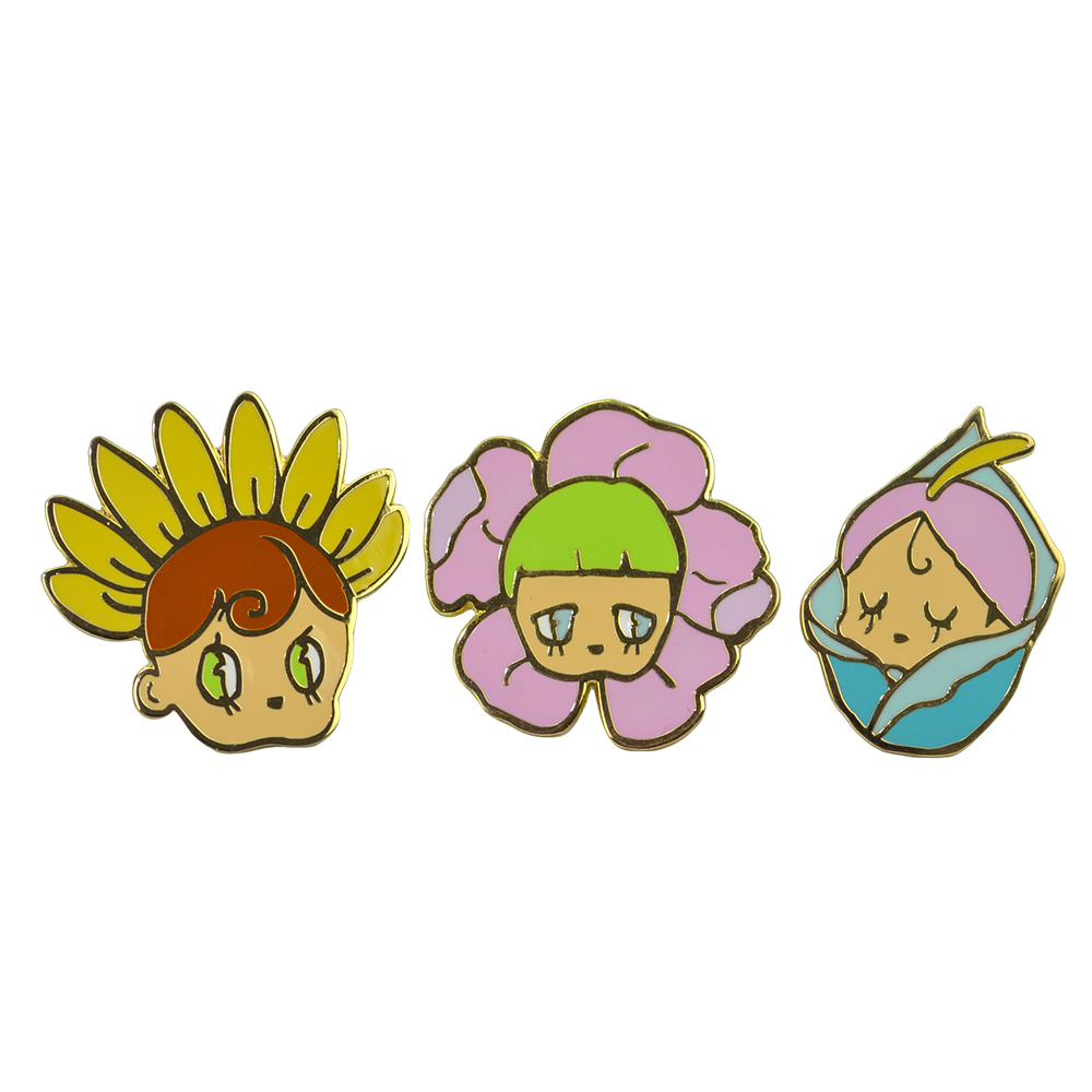 High Quality Custom Hard Enamel Pins Souvenir Badges with Die Cutting Printing