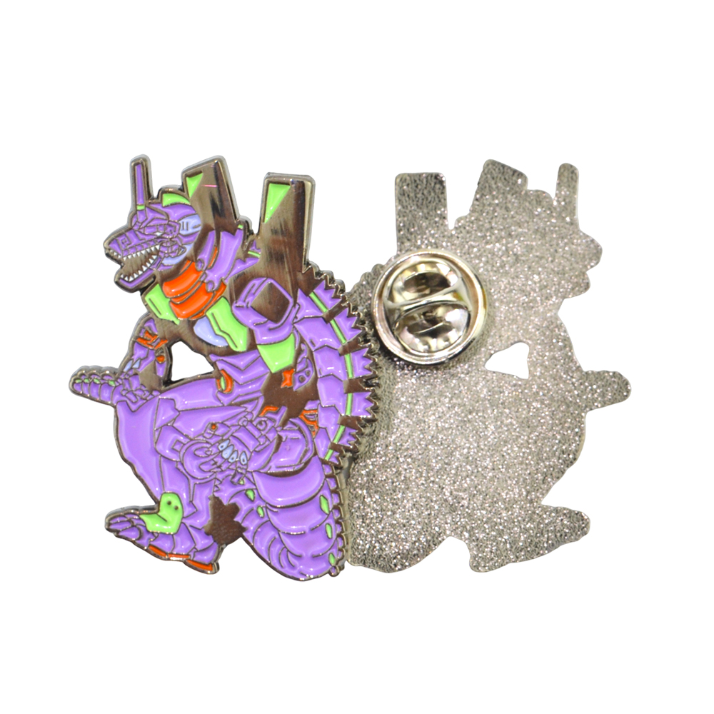 Wholesale Custom Anime Hard & Soft Metal Lapel Badges Fashionable Flower Letters & Sports Themed Enamel Pins No Minimum