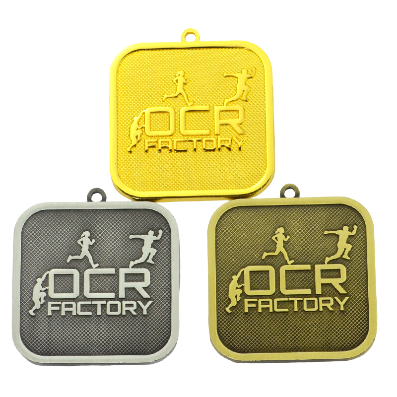 China Supplier Custom Award Medals Souvenir Sport Metal Medal Advertising Promotion Gifts With Sublimation Ribbon