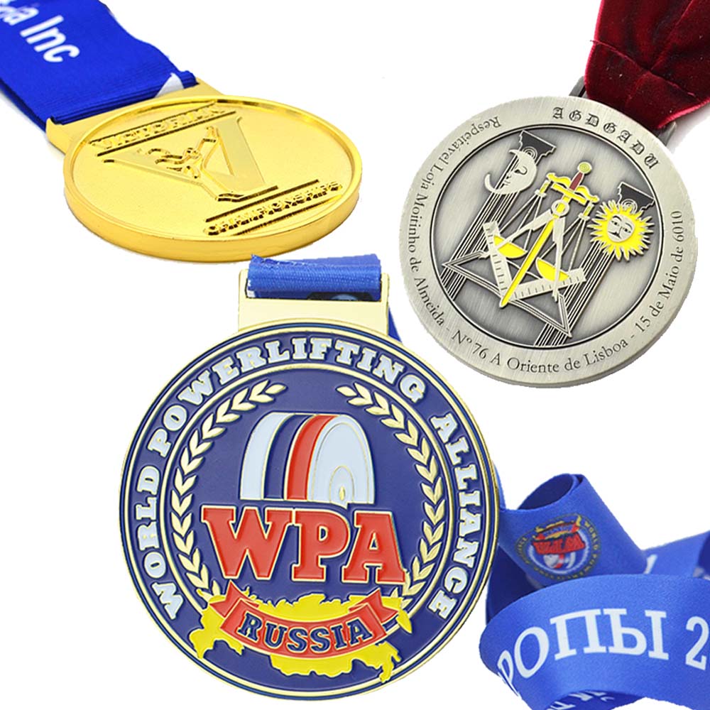 High Quality Custom Logo Casting Metal Sports Medals Fashion Promotion Gifts Advertising for Souvenir Medal