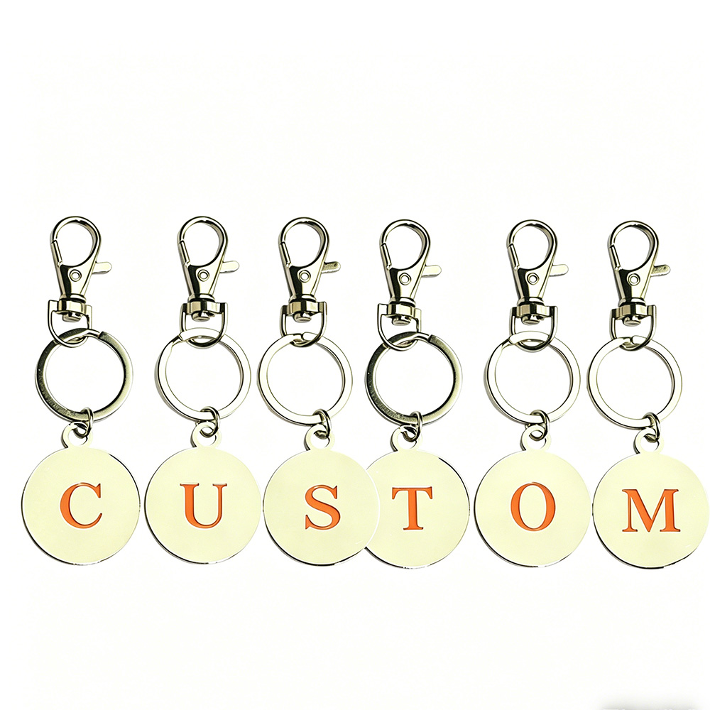 Custom 2D & 3D Enamel Zinc Alloy Keychain with Custom Logo for Business Promotions DIY Cartoon Animal Design