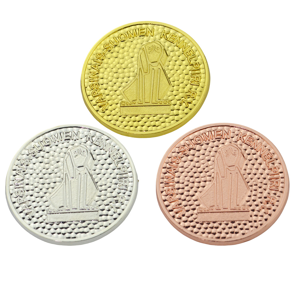 Manufacturer Personalized Challenge Coin Custom Logo Zinc Alloy Gold Silver Plated Metal Enamel Collection Coins