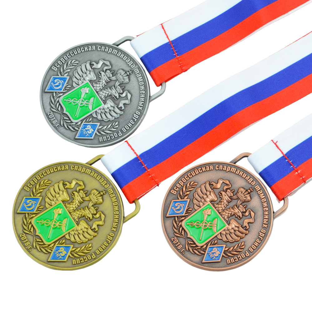 Wholesale Marathon Sports Metal Medals Carnival Trophies Medals Plaque Skarate Jiu Jitsu Judo Medals Casting
