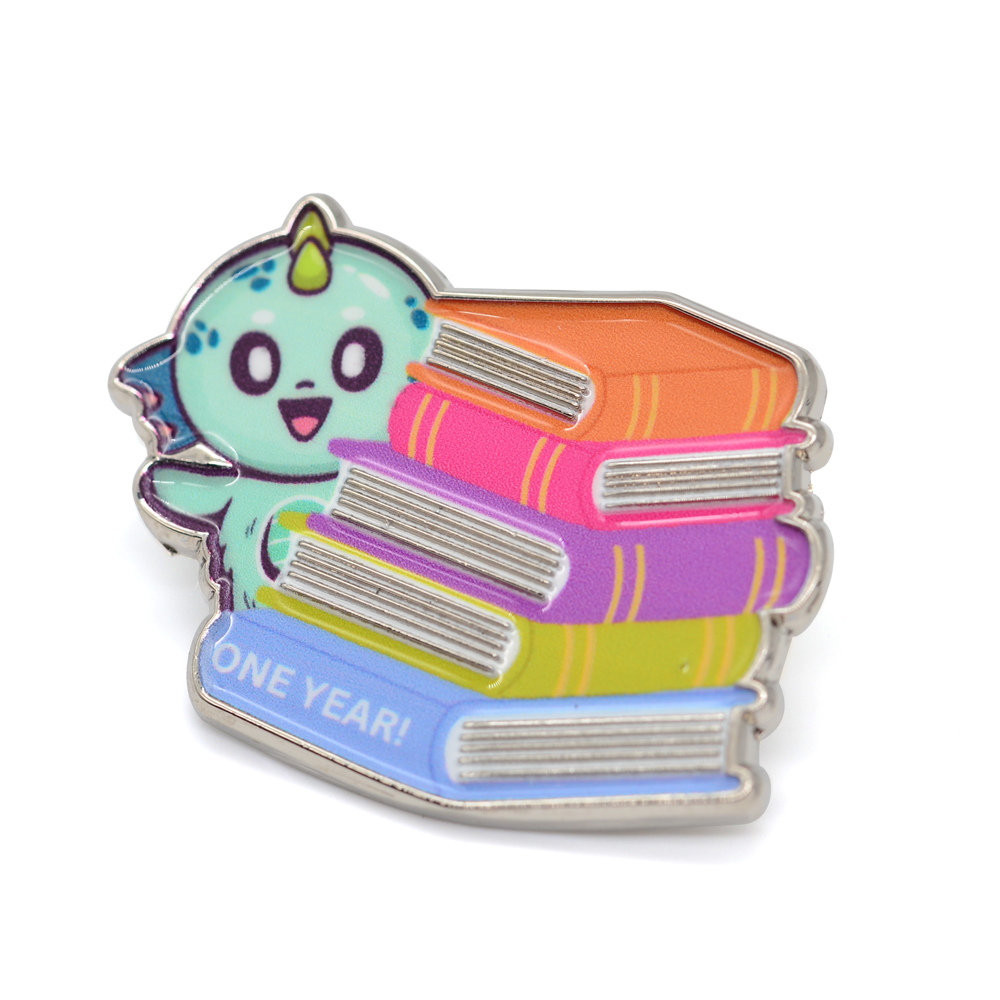 Factory Custom Logo Free Design Cute Cartoon Pins Soft Enamel Metal Pin Badge