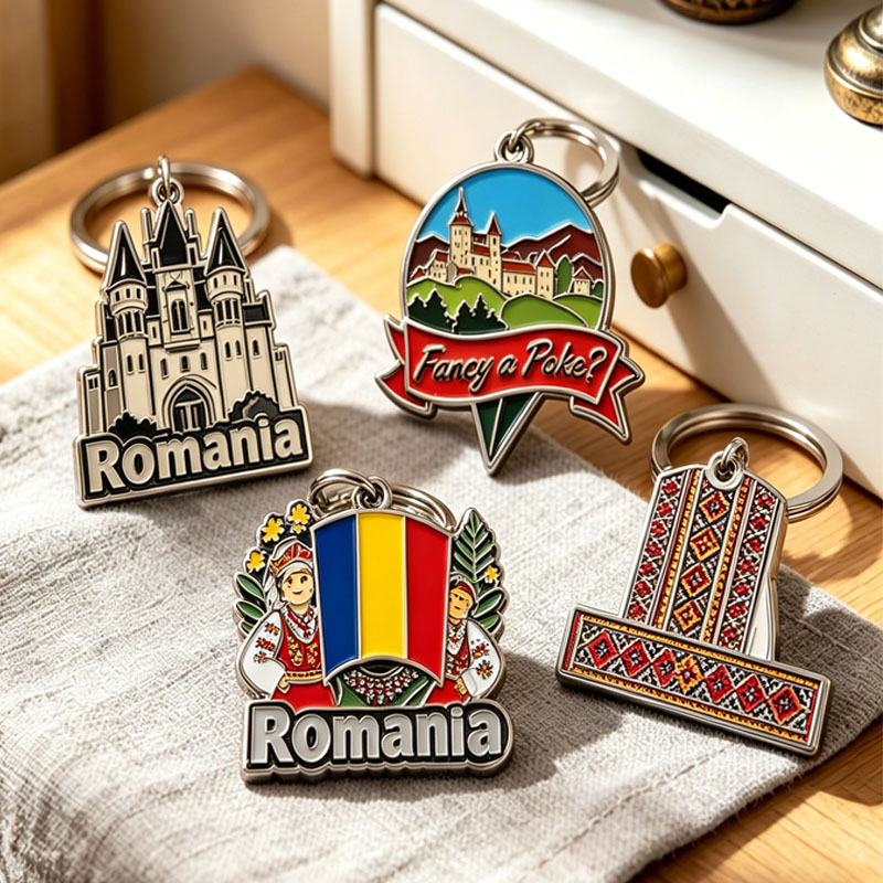 Keychains Wholesale China Custom logo Metal Enamel Keychain Accessories Cute Keychains Trending