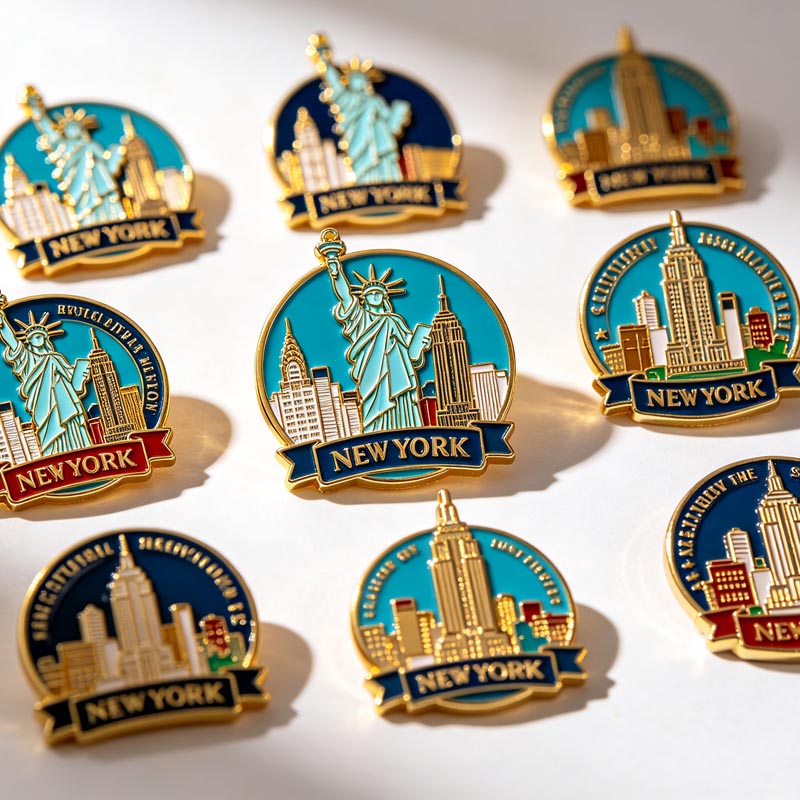 Low Moq Design Enamel Lapel Pin Cheap Pin Maker Custom logo Metal Funny Brooch Pins for Bag