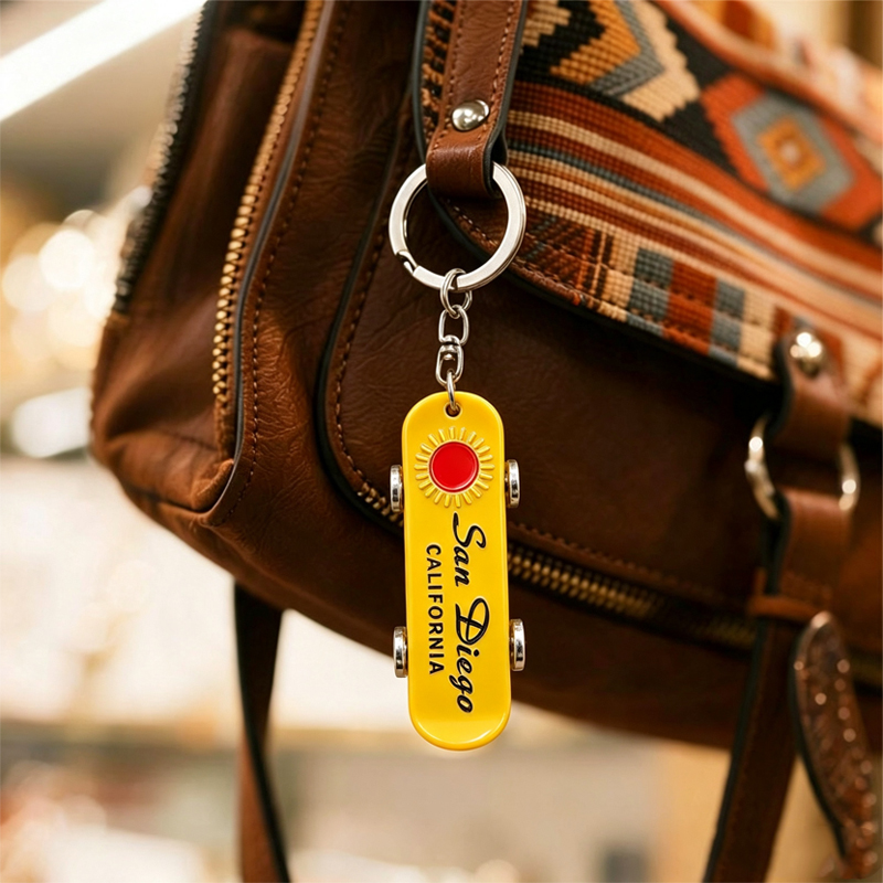 Wholesale Manufacturer Custom logo Souvenir Key Chain Corporate Gift Keychains Crafts Supplies Keychain