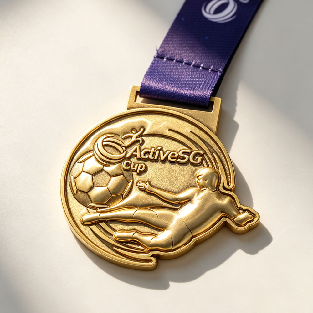 Design Your logo Custom Metal Sport Medal 1st 2nd 3rd Place Medals Football Championship Medals