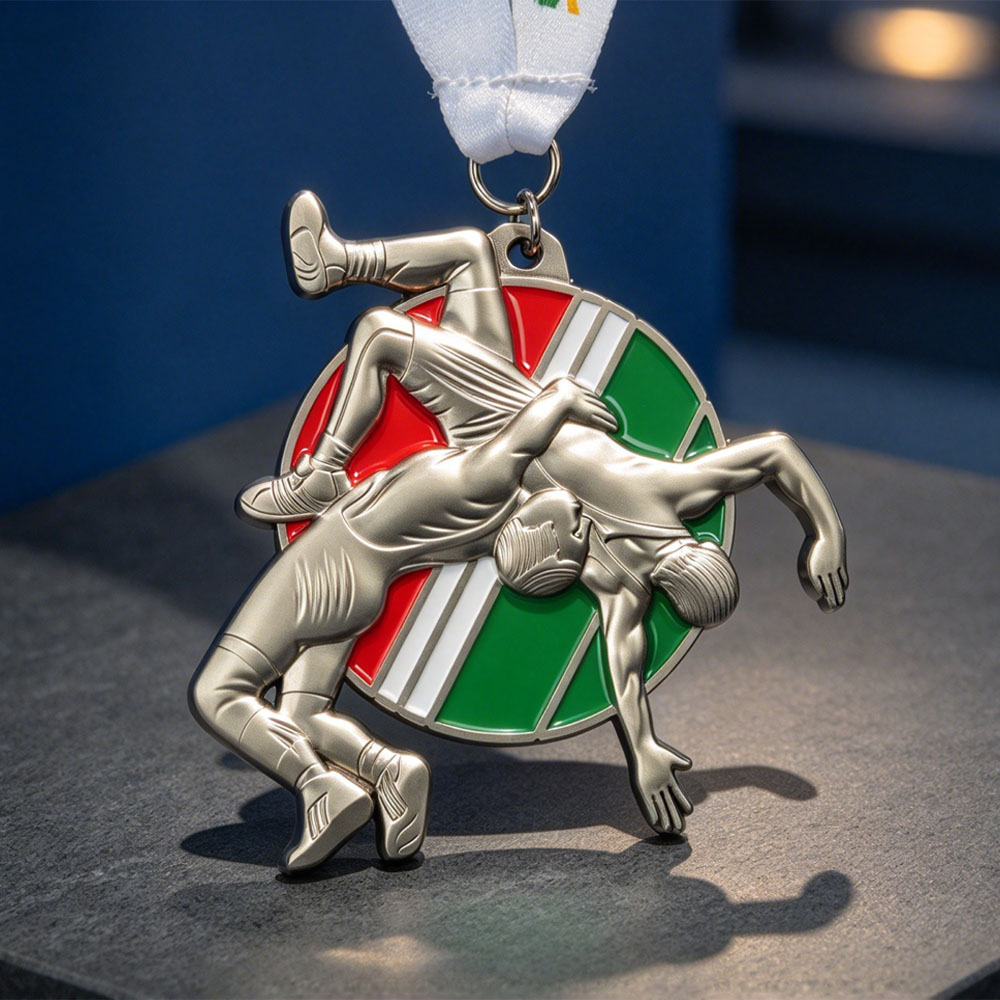 No Minimum Design 2d 3d logo Custom Metal Sport Karate Medal 3d Championship Medals