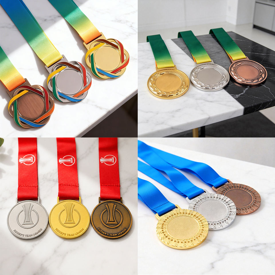 Factory Custom Medal Metal Zinc Alloy Enamel Pickleball Awards 3D Dance Run Running Soccer Football Medals Sport with Logo