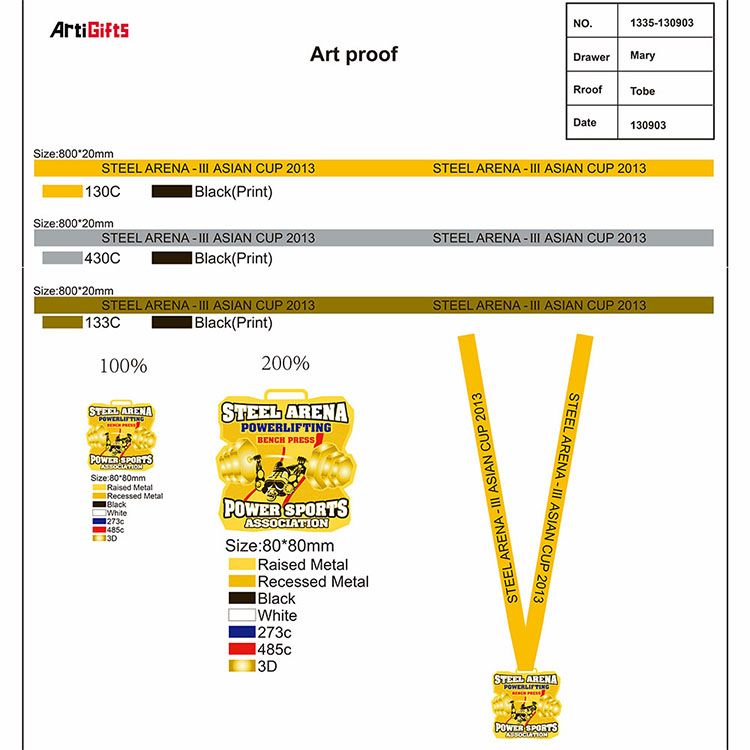 Factory Cheap Medal Custom Metal Sport Medals With Your Logo detail image 21