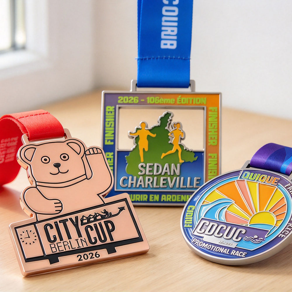 Fine Quality Medals Sports China Manufacturer Custom logo Metal Souvenir Medal Premium Custom Medals