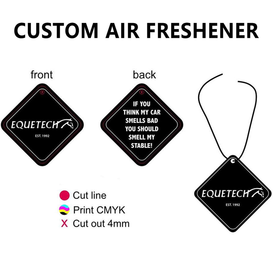 Custom logo car air freshener