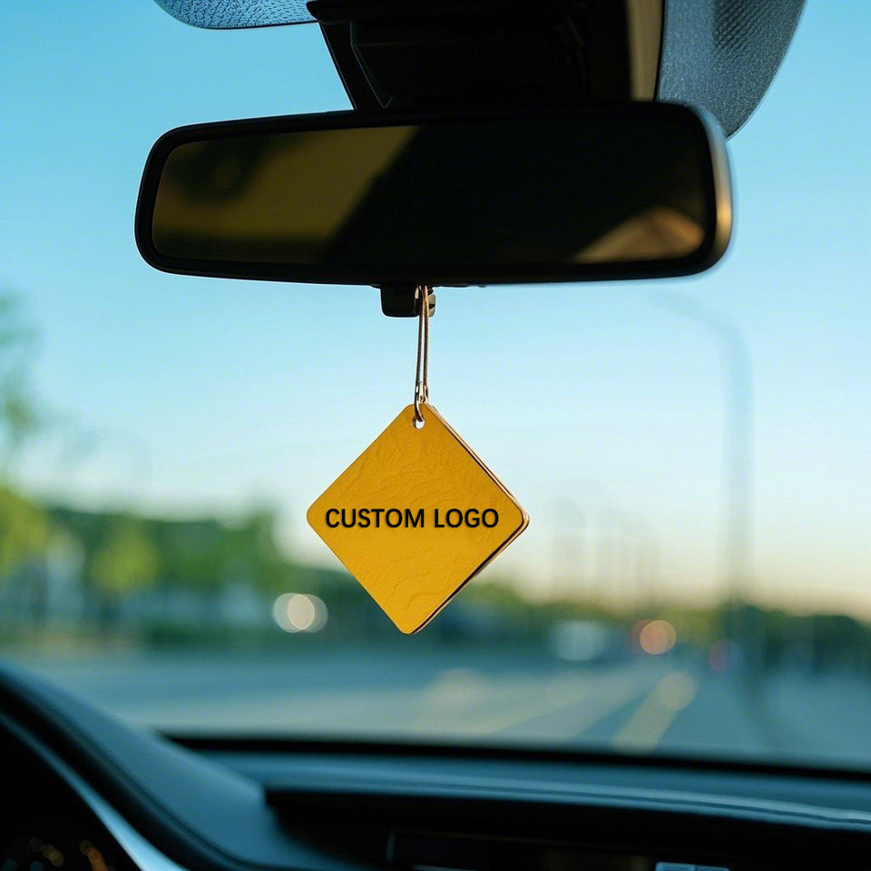 Printed paper air freshener