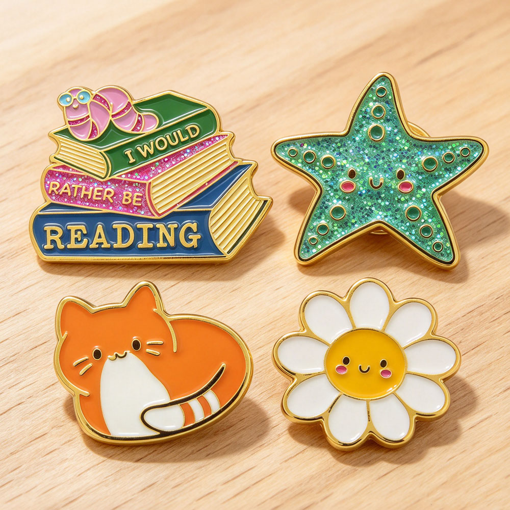 Factory Custom 2d 3d logo Metal Hard Soft Enamel Lapel Pin 75mm Order-custom-pins