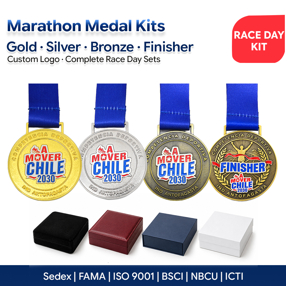 Personalized Medal Custom Logo Event Sports Award 20-Year Metal Crafts Factory Track and Field Medals