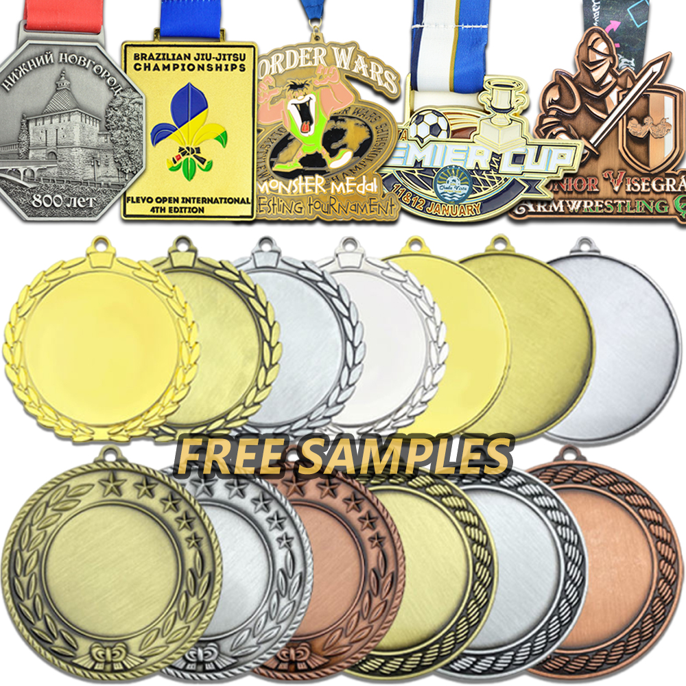 Custom sports medal detail 5