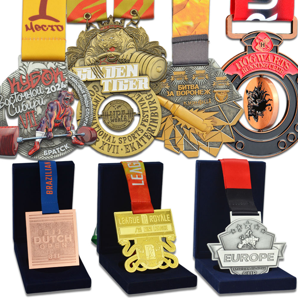 Custom sports medal detail 6