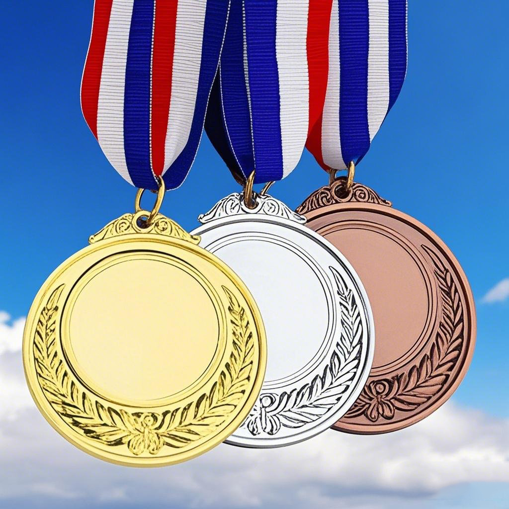 Custom sports medal detail 11