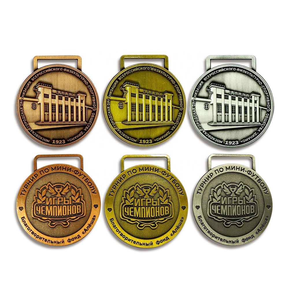 Custom sports medal detail 14